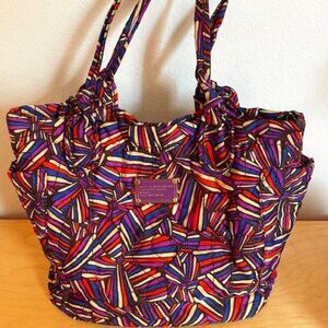 (SOLD) Marc by Marc Jacobs Multicolored Quilted Nylon Tote Bag VGUC